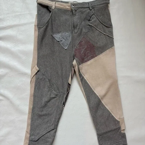 Nozomi Ishiguro Patchwork Joggers - Picture 1 of 7